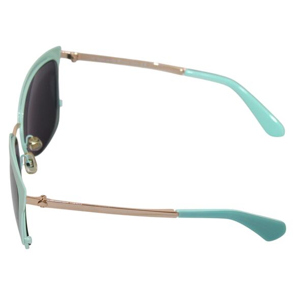 Kate Spade Baby Blue Prescription Sunglasses Cateye Gold Baby Blue main image 6